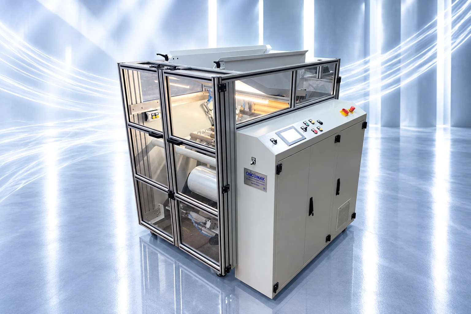 SM-1300 2S PRO — High-Performance Dual-Servo Stretch Film Slitter